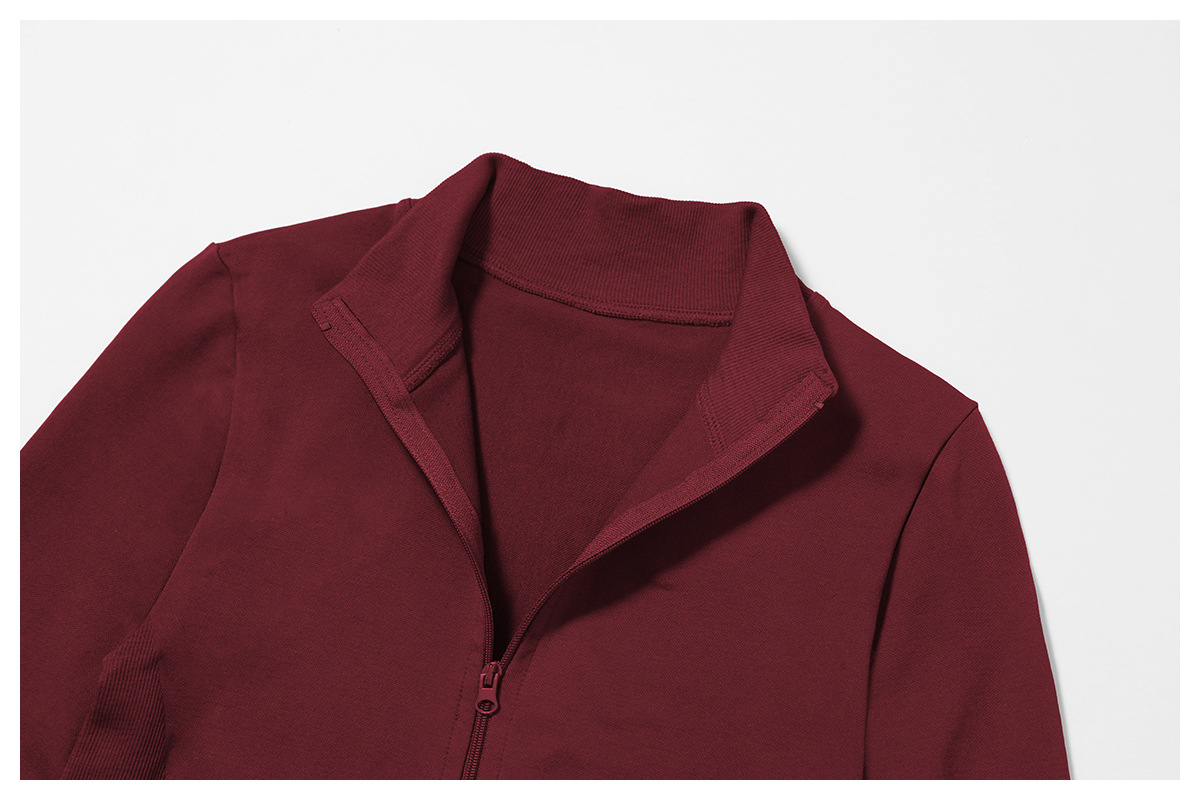 Chaqueta deportiva de manga larga transpirable para correr y yoga FGBDWT7755