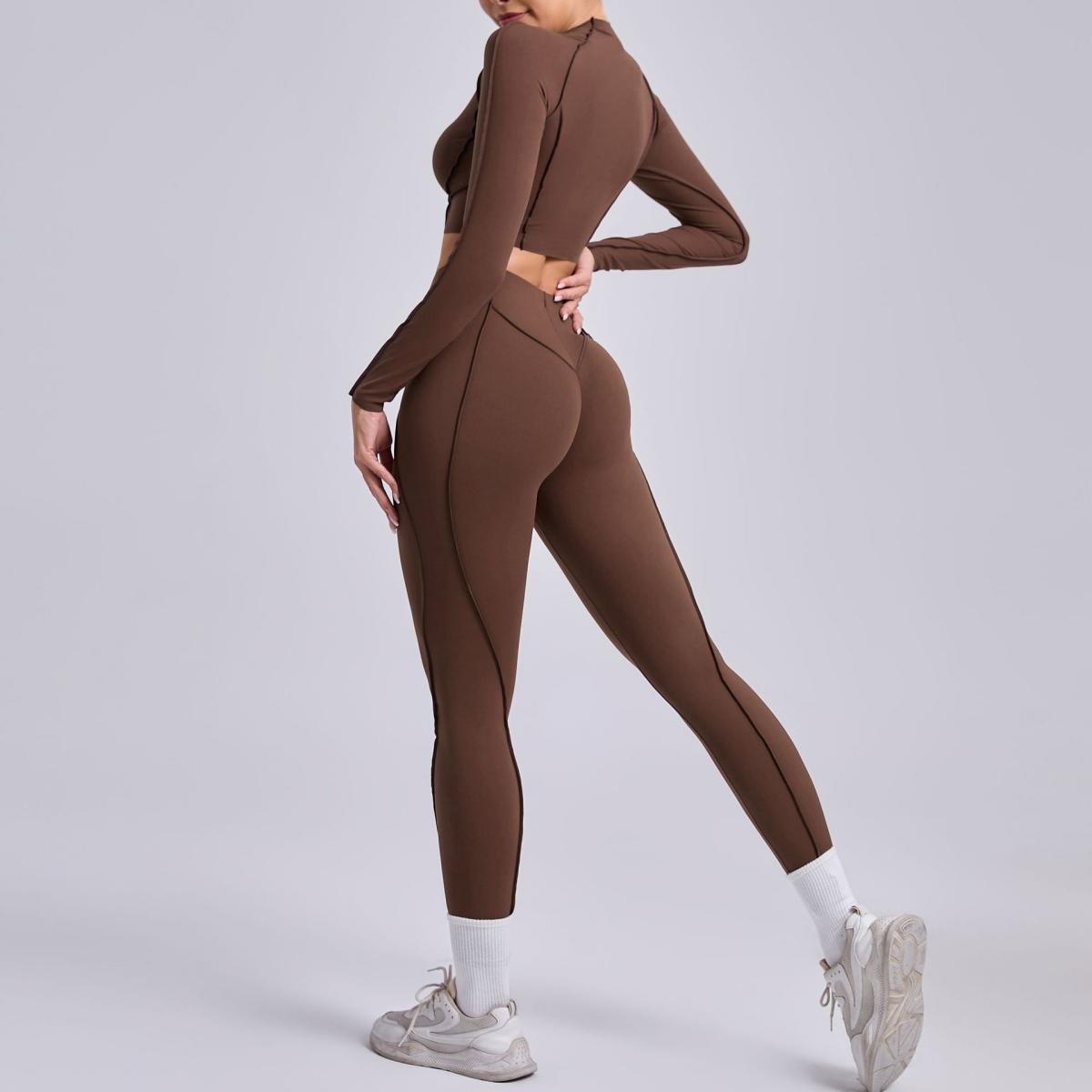Conjunto deportivo de 2 piezas para mujer, ropa deportiva de yoga, FGB24129 87652