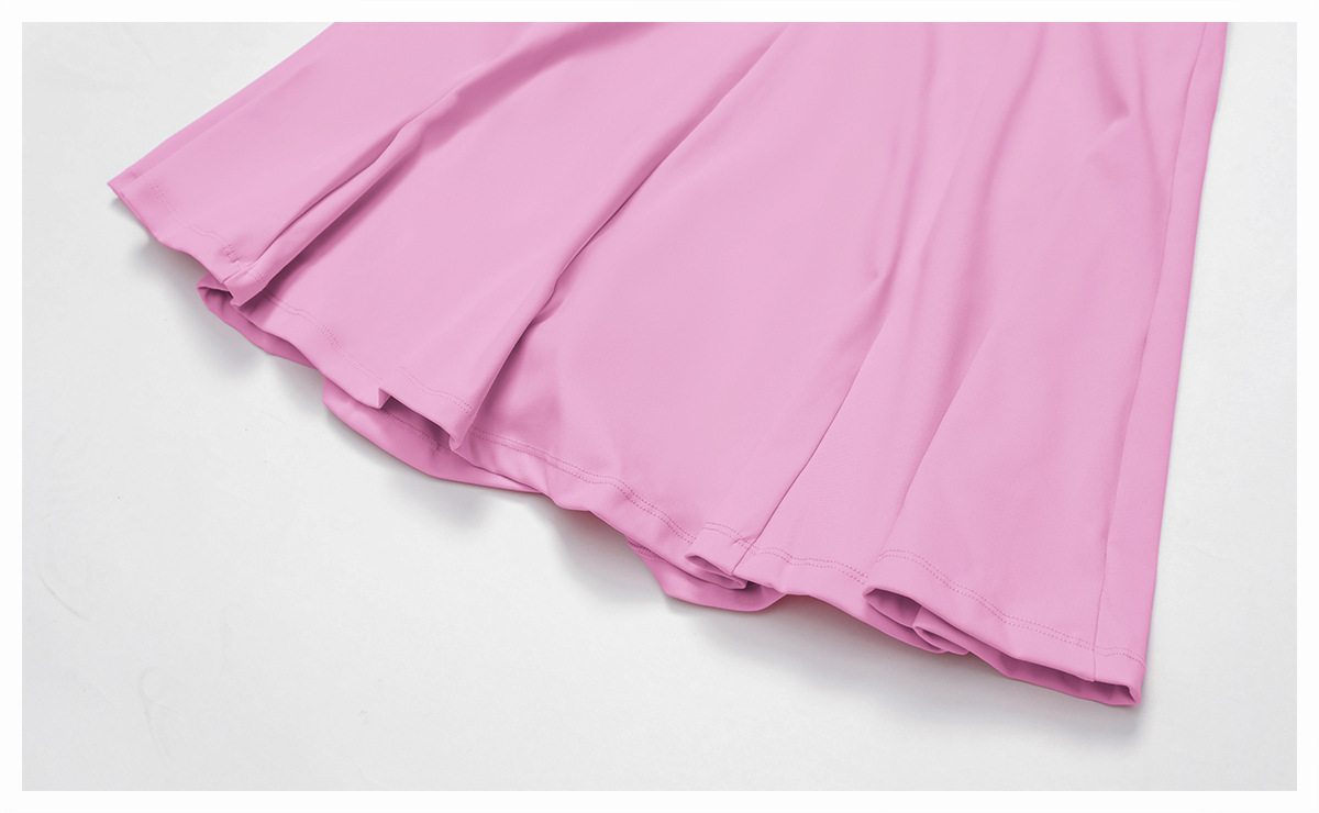 Conjunto de dos piezas de falda de tenis y yoga para mujer FGBTZ3030