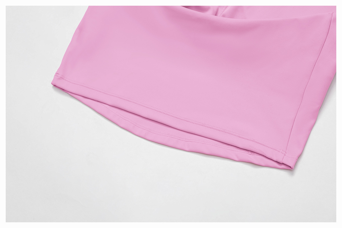 Conjunto de dos piezas de falda de tenis y yoga para mujer FGBTZ3030