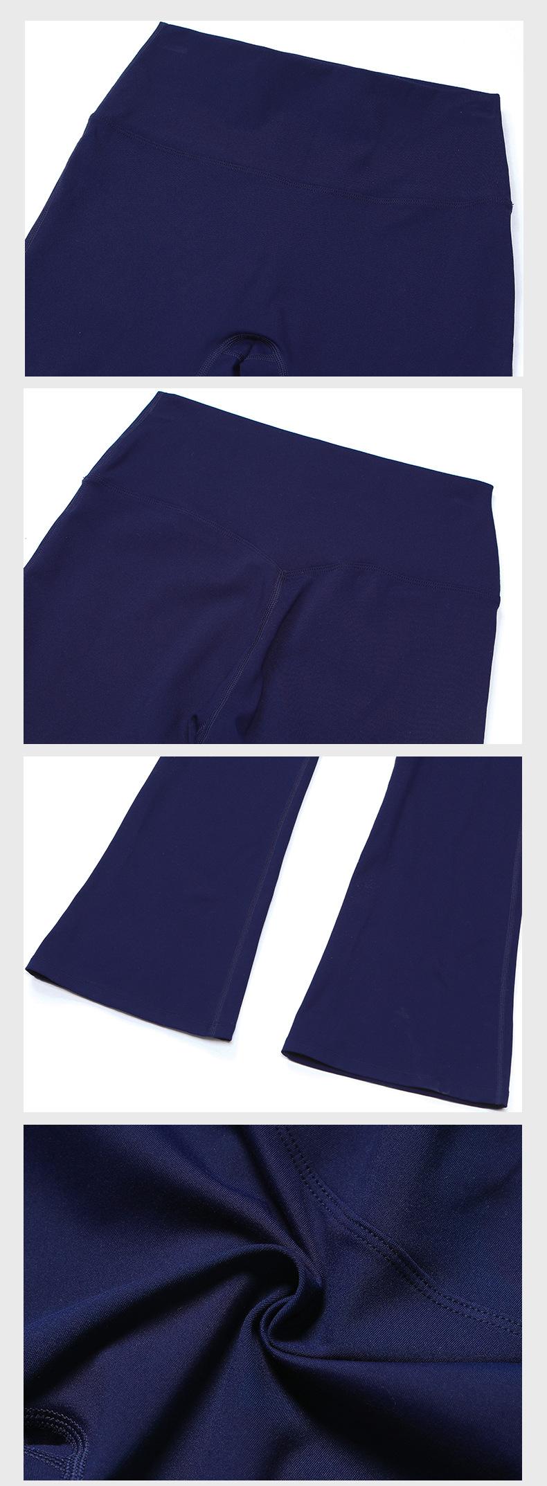Pantalones acampanados de yoga para fitness y atletismo de alta calidad FGB8006