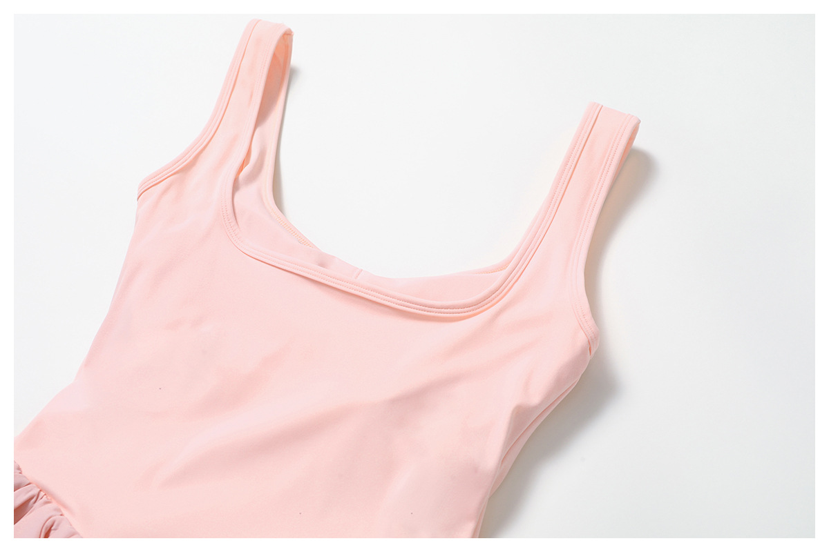 Falda de tenis de nailon de secado rápido para mujer, vestido de golf con bolsillo FGBDLT4001