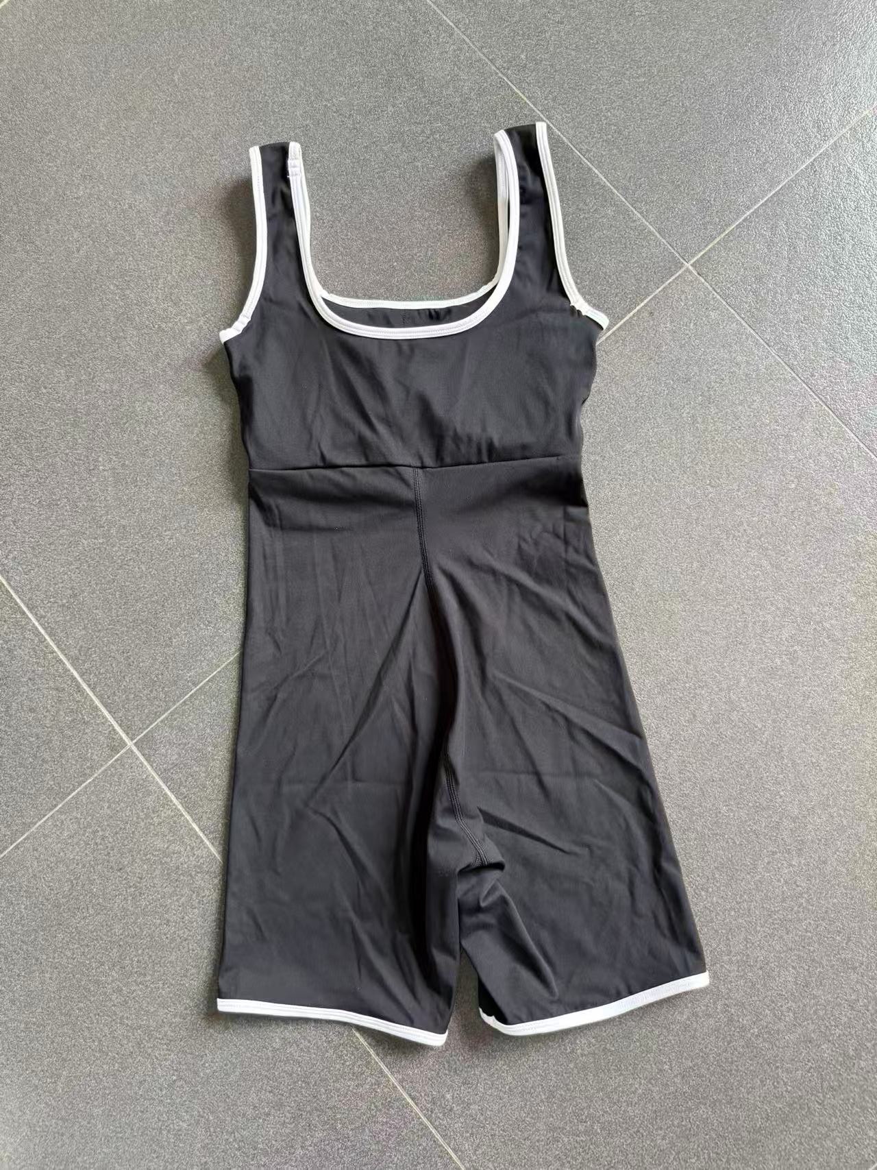 Monos de mujer con pantalones cortos y espalda descubierta, monos de una pieza FGB5506