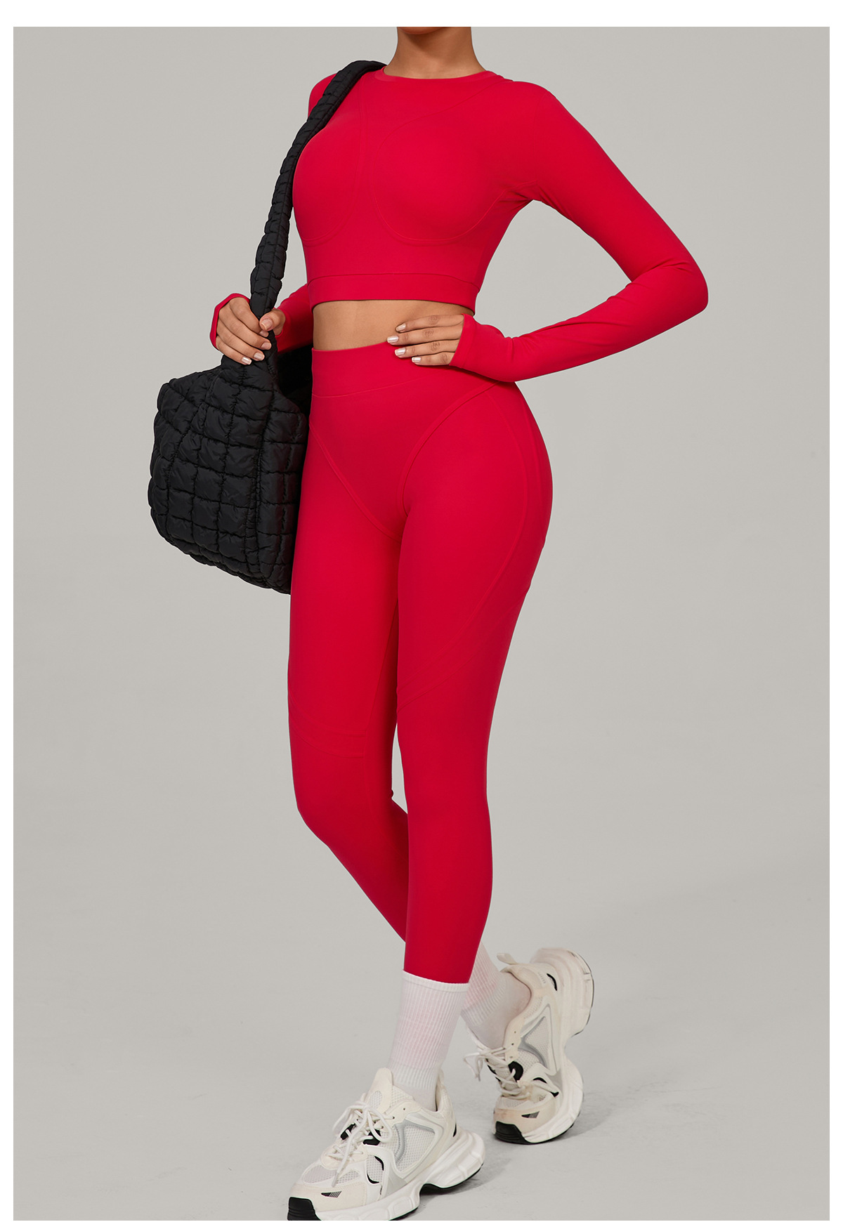 Conjunto deportivo de 2 piezas para gimnasio, yoga y deportes al aire libre, de secado rápido, nuevo, FGB46737 08101