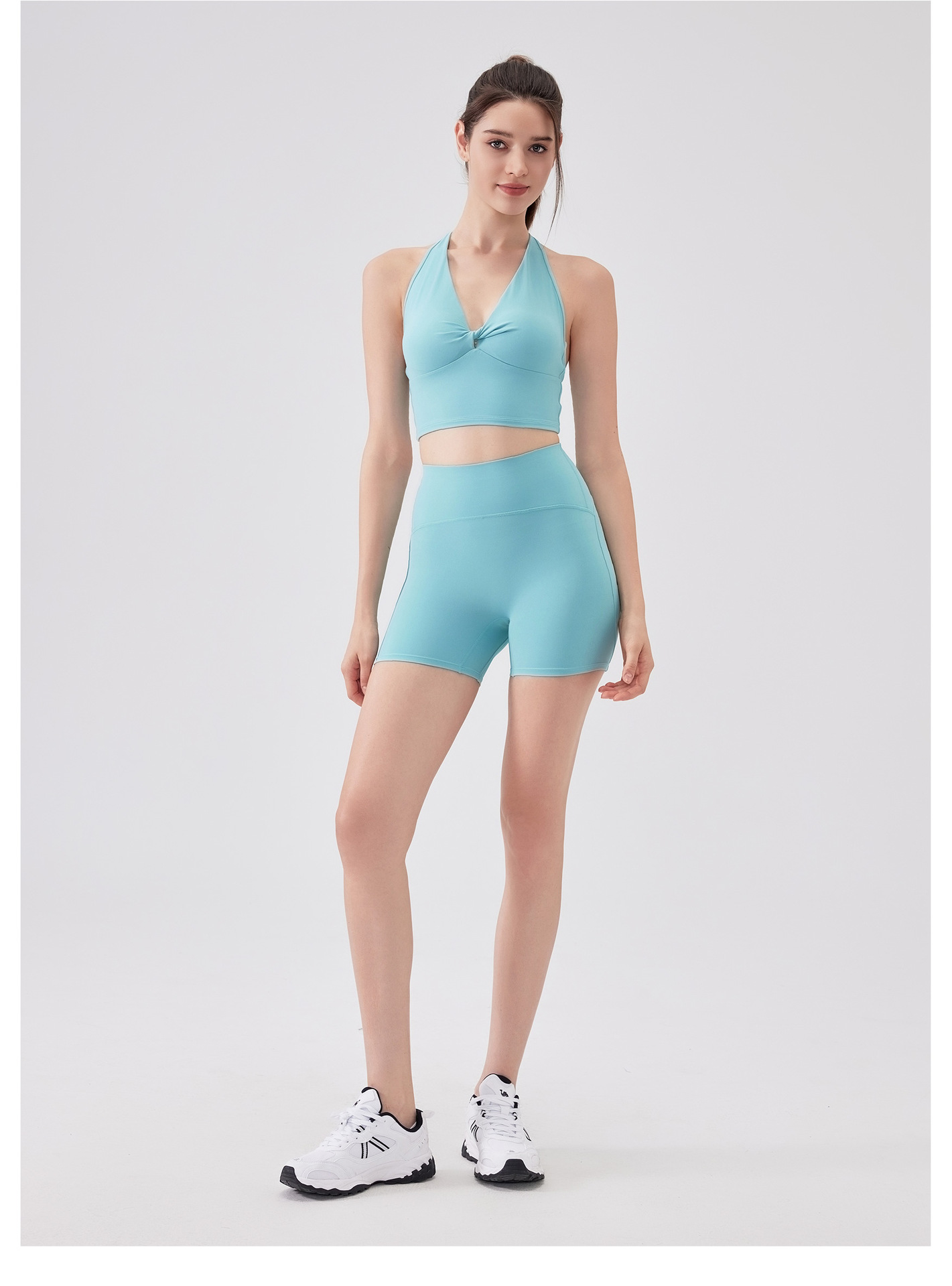 Sujetador deportivo con espalda en forma de T para mujer FGBWX5314