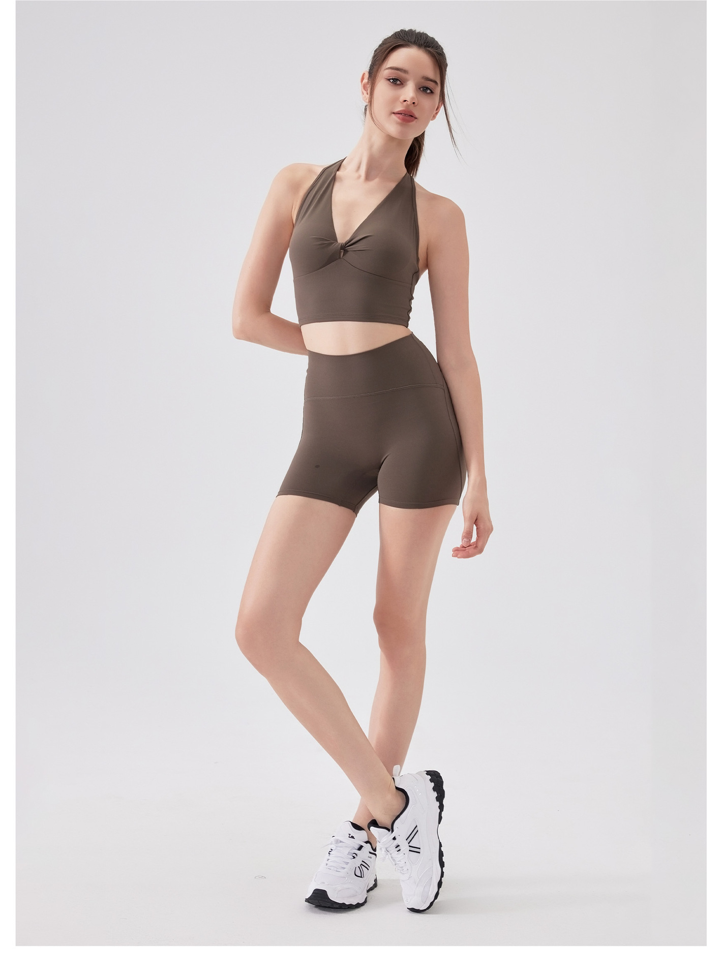 Sujetador deportivo con espalda en forma de T para mujer FGBWX5314