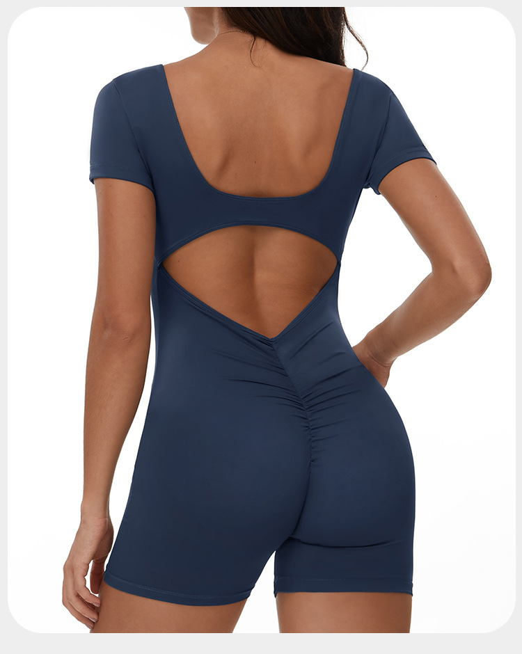 Mono de yoga de una pieza con efecto lifting de glúteos FGBELT3097