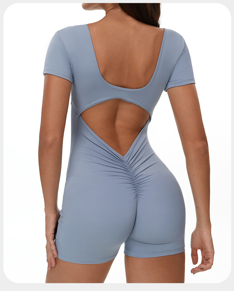 Mono de yoga de una pieza con efecto lifting de glúteos FGBELT3097