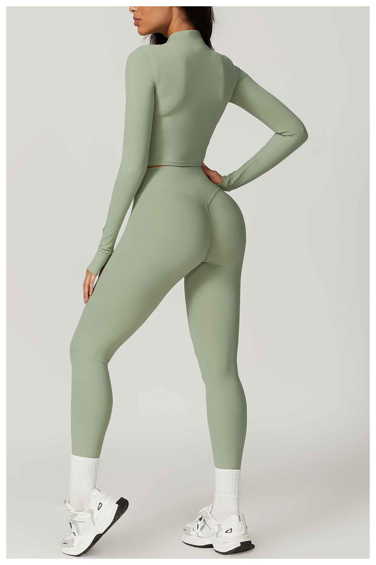 Conjuntos de yoga para mujer, de secado rápido y transpirables, FGBTZ8047-3 TZ8047-4