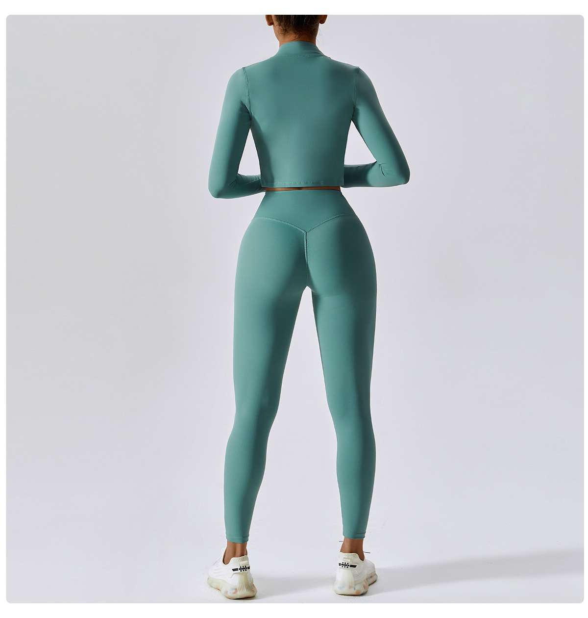 Conjuntos de yoga para mujer, de secado rápido y transpirables, FGBTZ8047-3 TZ8047-4