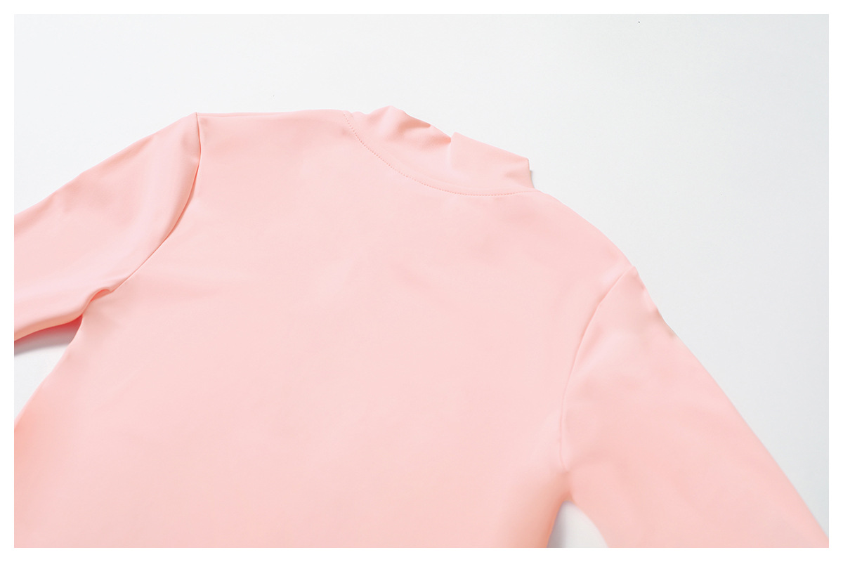 Chaqueta de yoga con cremallera y logotipo personalizado para gimnasio FGBCX6116