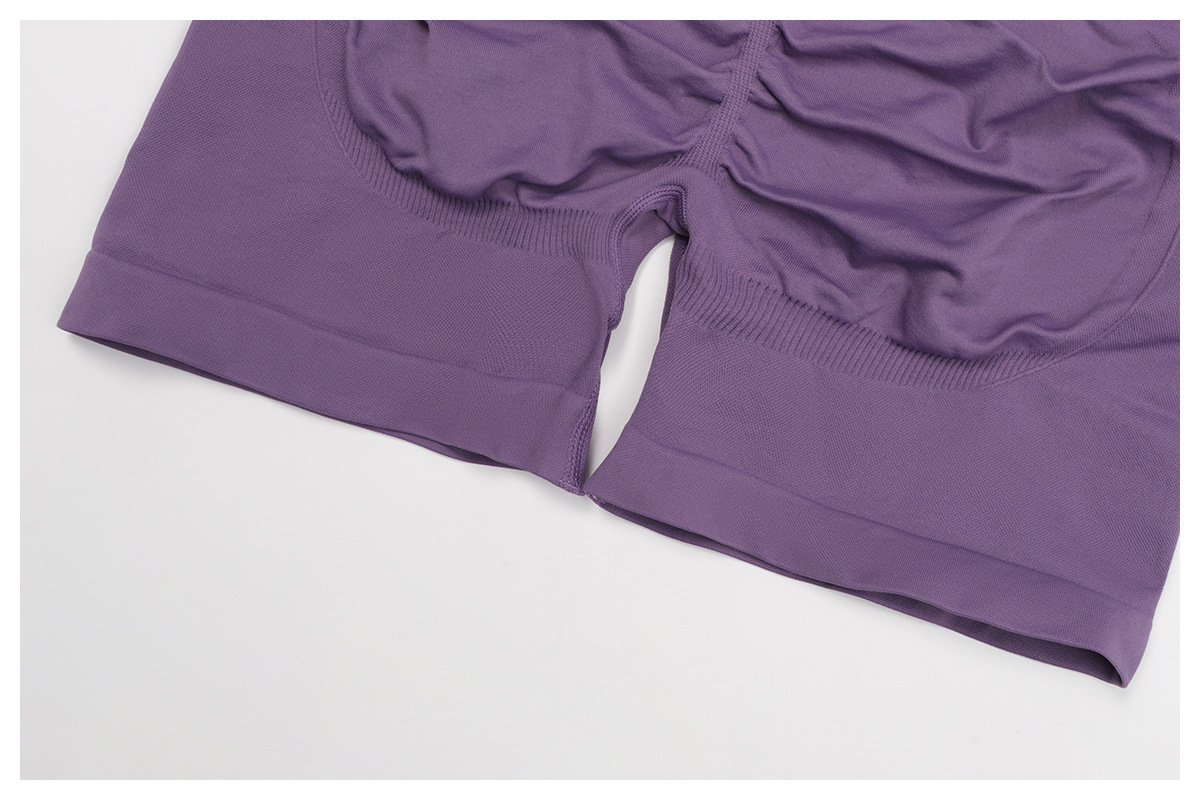 Pantalones cortos de yoga de secado rápido y sin costuras para fitness FGBDDK7790