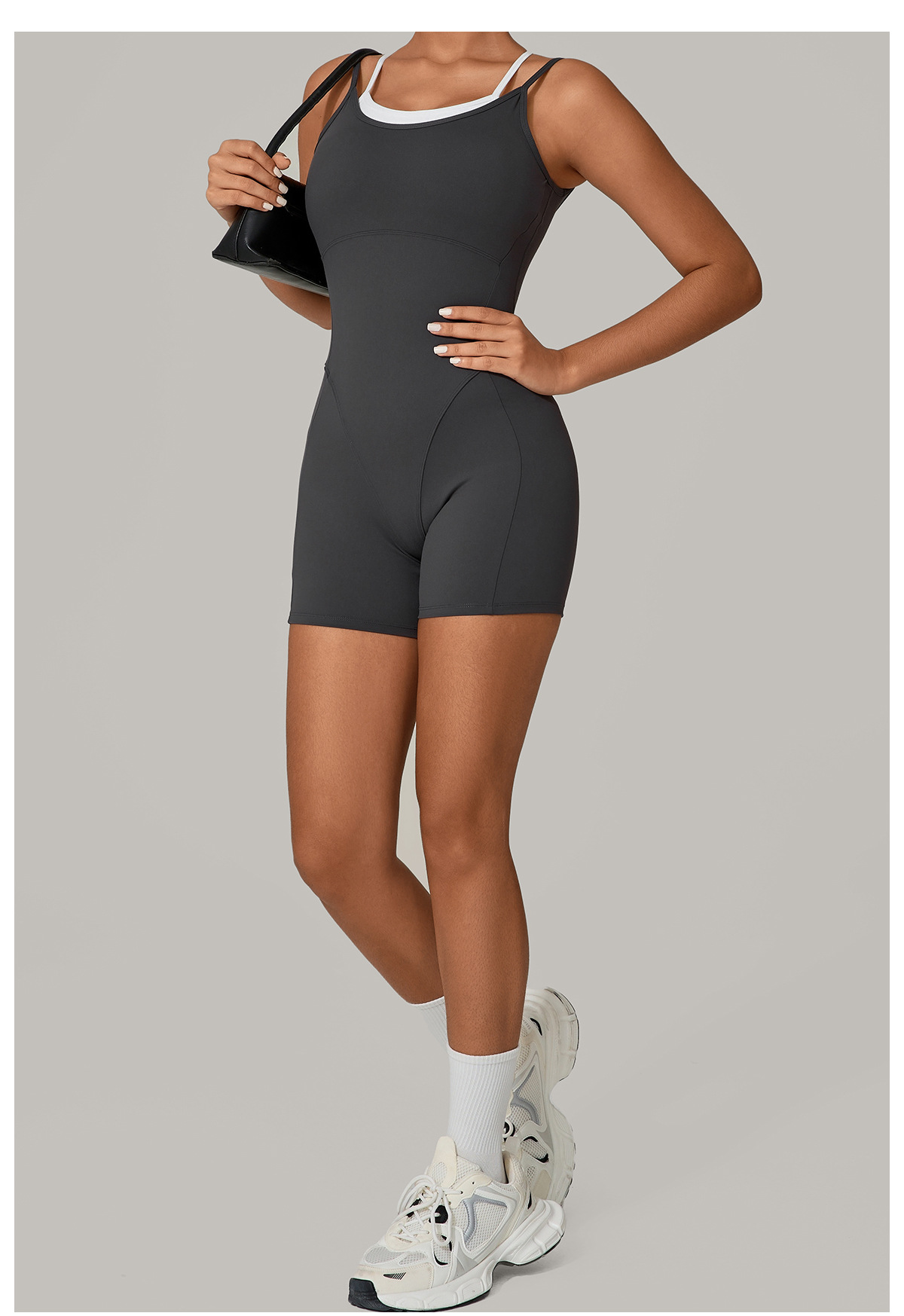 Mono deportivo de yoga de una pieza para mujer para entrenamientos FGB0627