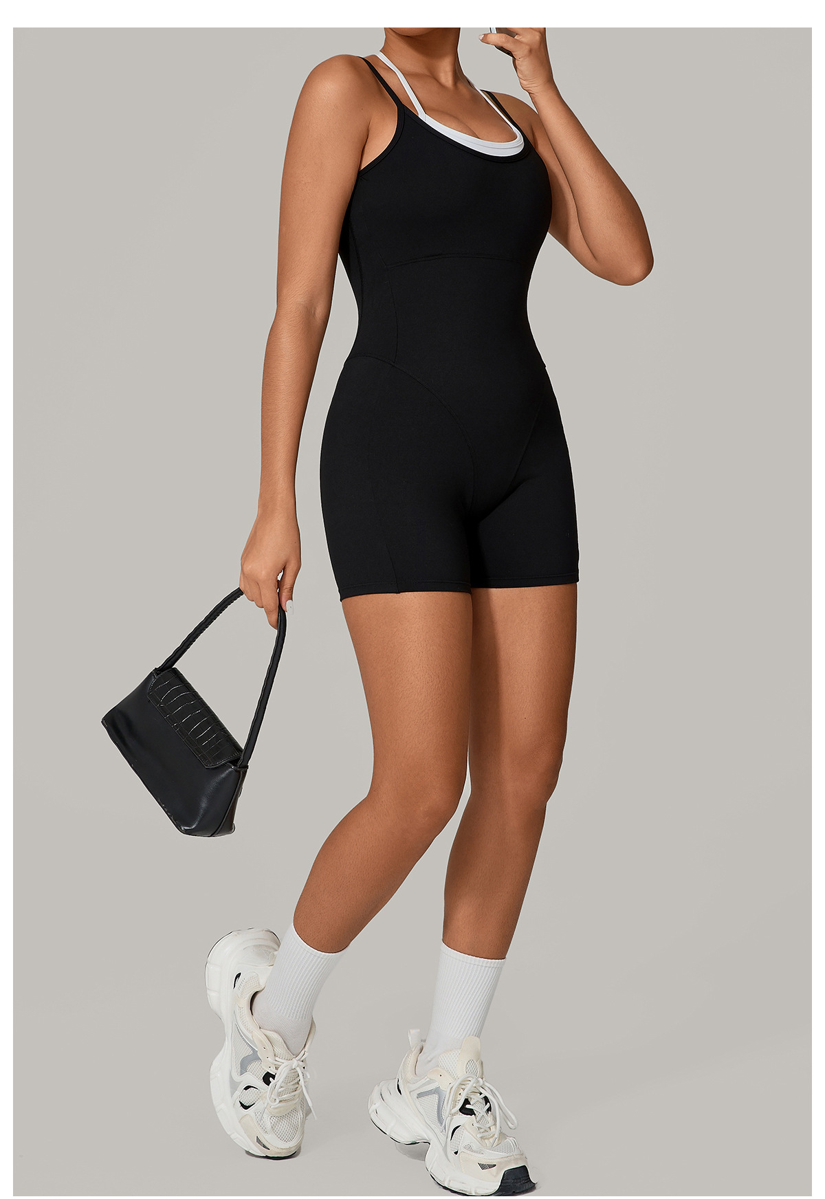 Mono deportivo de yoga de una pieza para mujer para entrenamientos FGB0627
