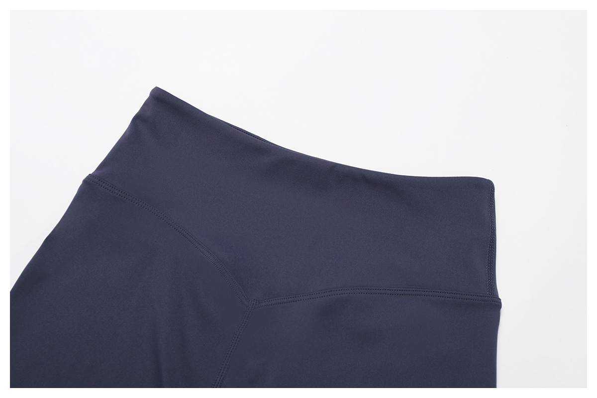 Pantalones cortos de yoga de secado rápido, cintura alta y tacto piel, FGBEDK2029