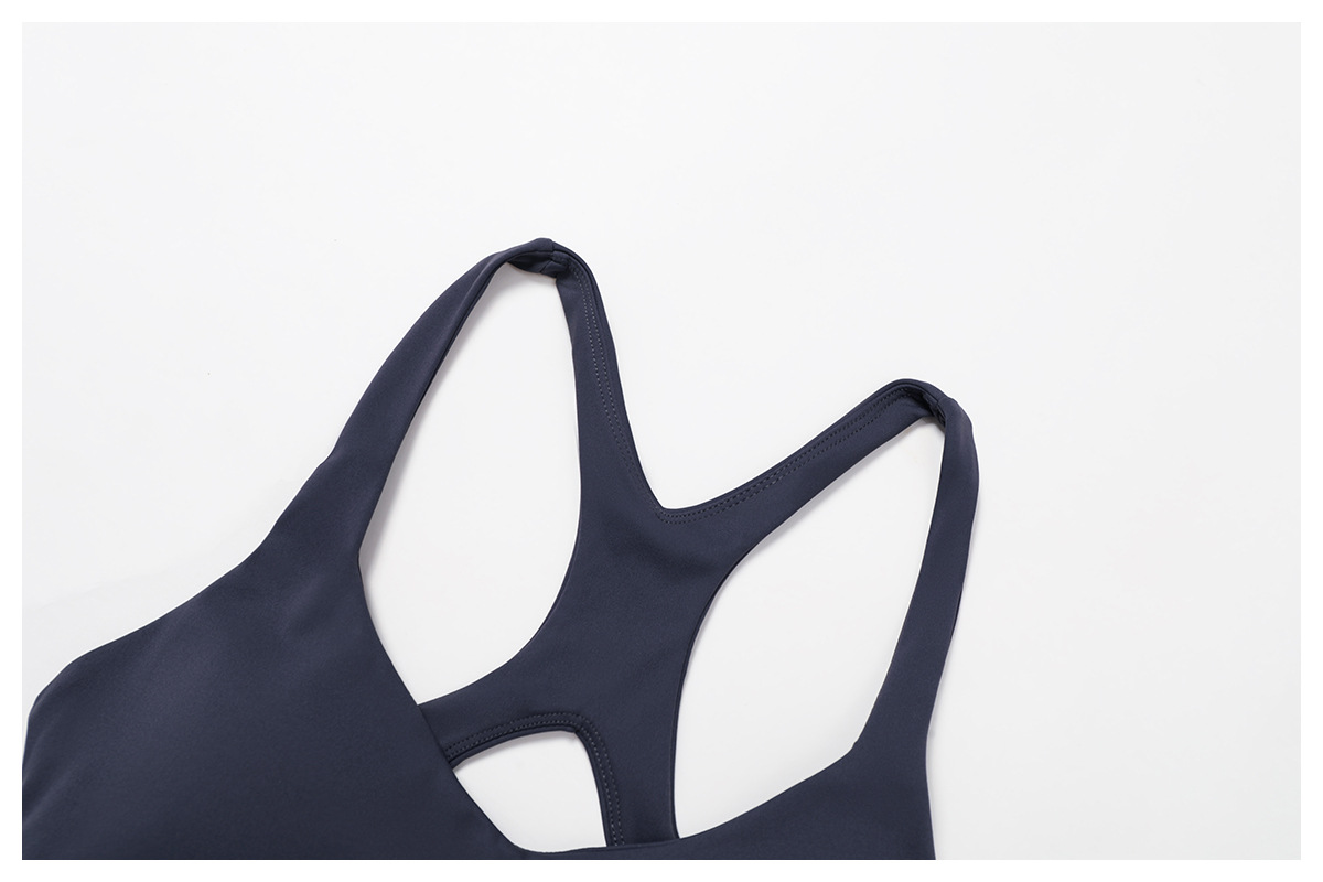 Sujetador deportivo para mujer, de nailon suave y elastano, tejido reciclado, FGBEWX2029