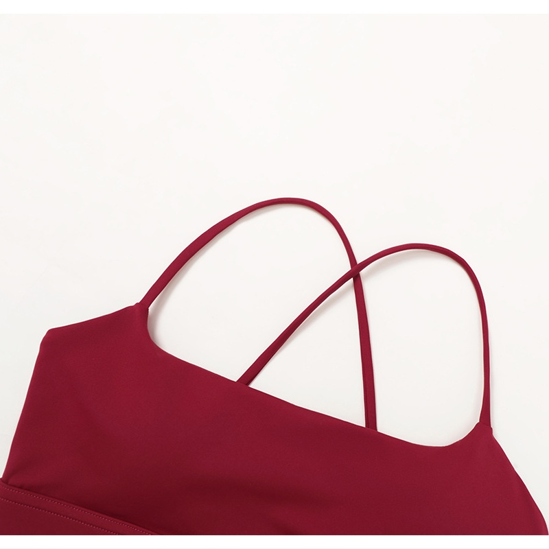 Sujetador deportivo sin espalda para mujer, comodo, para gimnasio, yoga, correr, fitness, FGBEWX2030