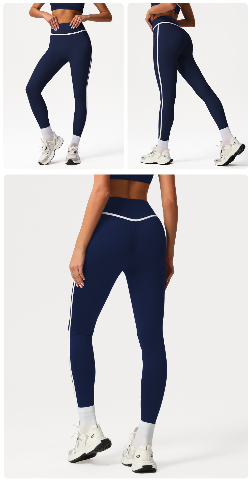 Leggings de yoga para mujer, con diseno de cadera, para correr, fitness, gimnasio, fitness, FGBSM2393