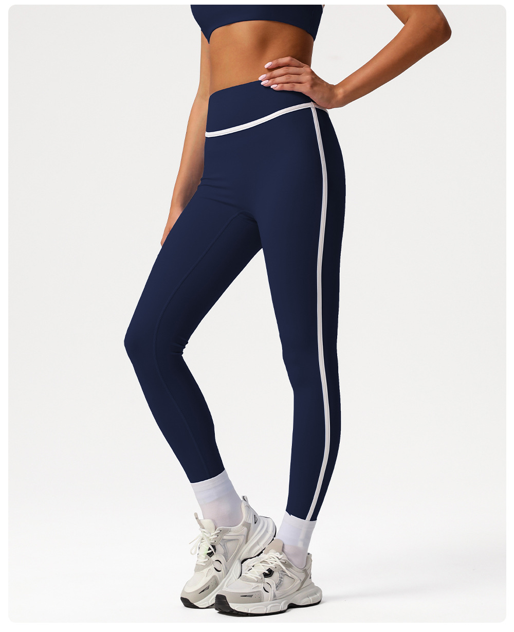 Leggings de yoga para mujer, con diseno de cadera, para correr, fitness, gimnasio, fitness, FGBSM2393