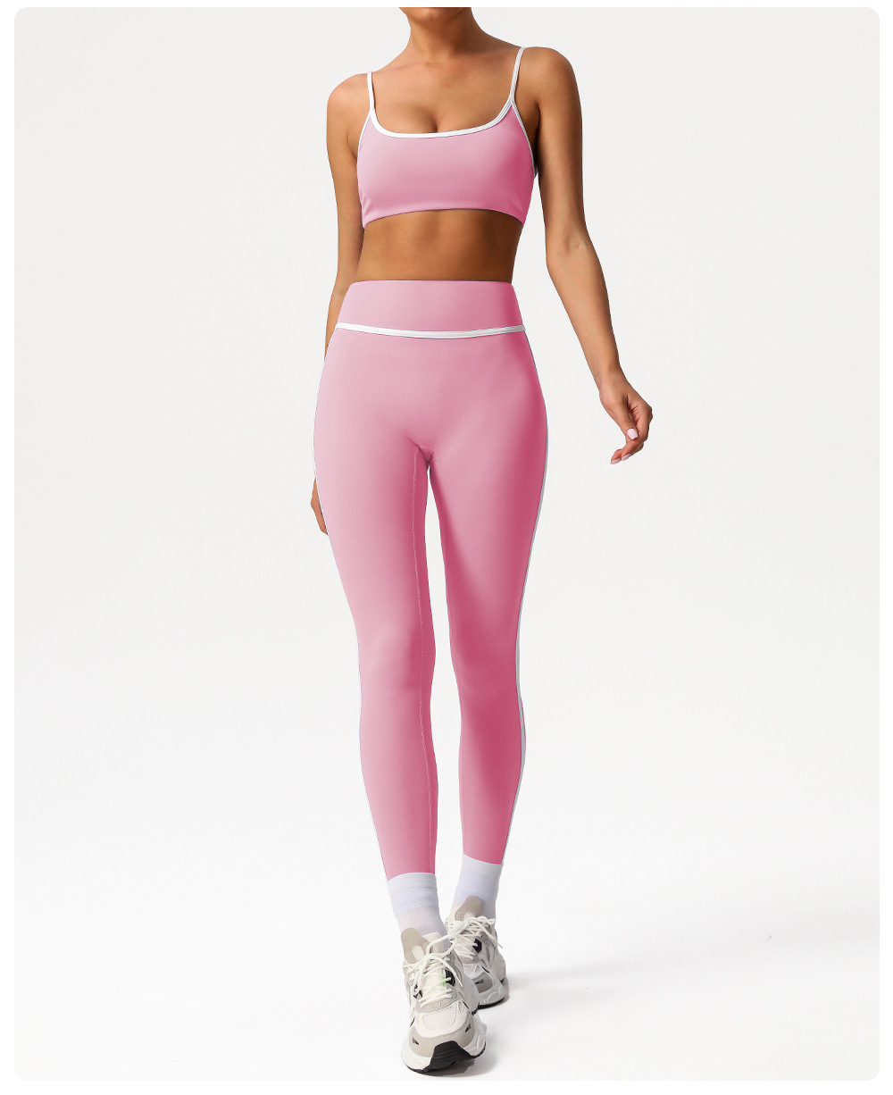 Leggings de yoga para mujer, con diseno de cadera, para correr, fitness, gimnasio, fitness, FGBSM2393