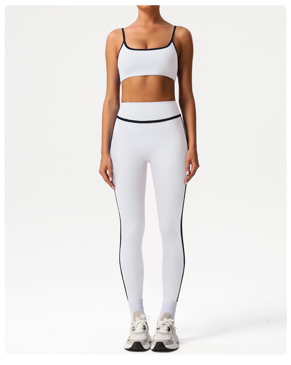Leggings de yoga para mujer, con diseno de cadera, para correr, fitness, gimnasio, fitness, FGBSM2393