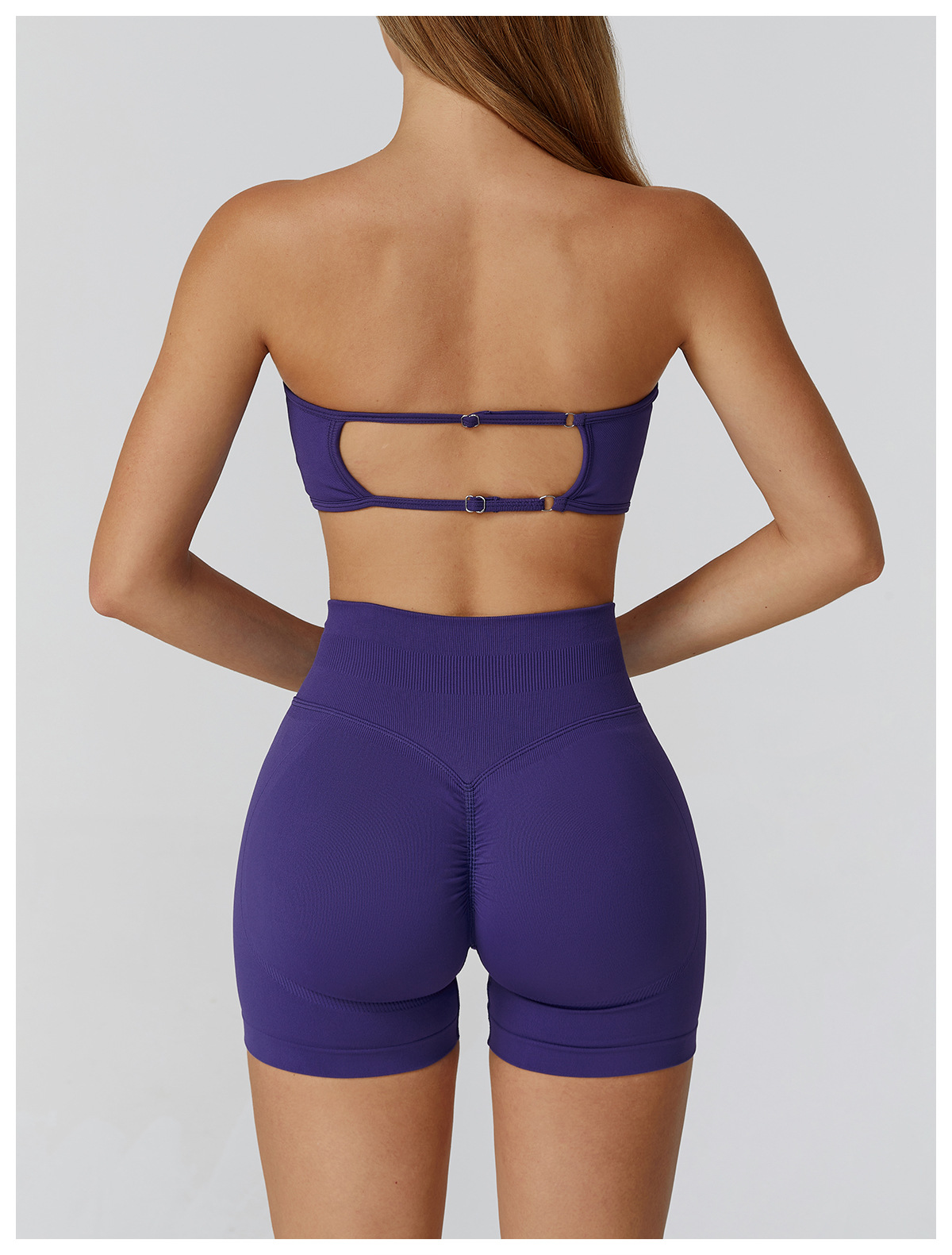 Conjuntos de yoga para mujer, de secado rápido, ajustados, para correr, fitness, sujetador antigolpes, cintura alta, conjunto deportivo para mujer, ropa deportiva para exteriores, gimnasio, FGBTZ7026