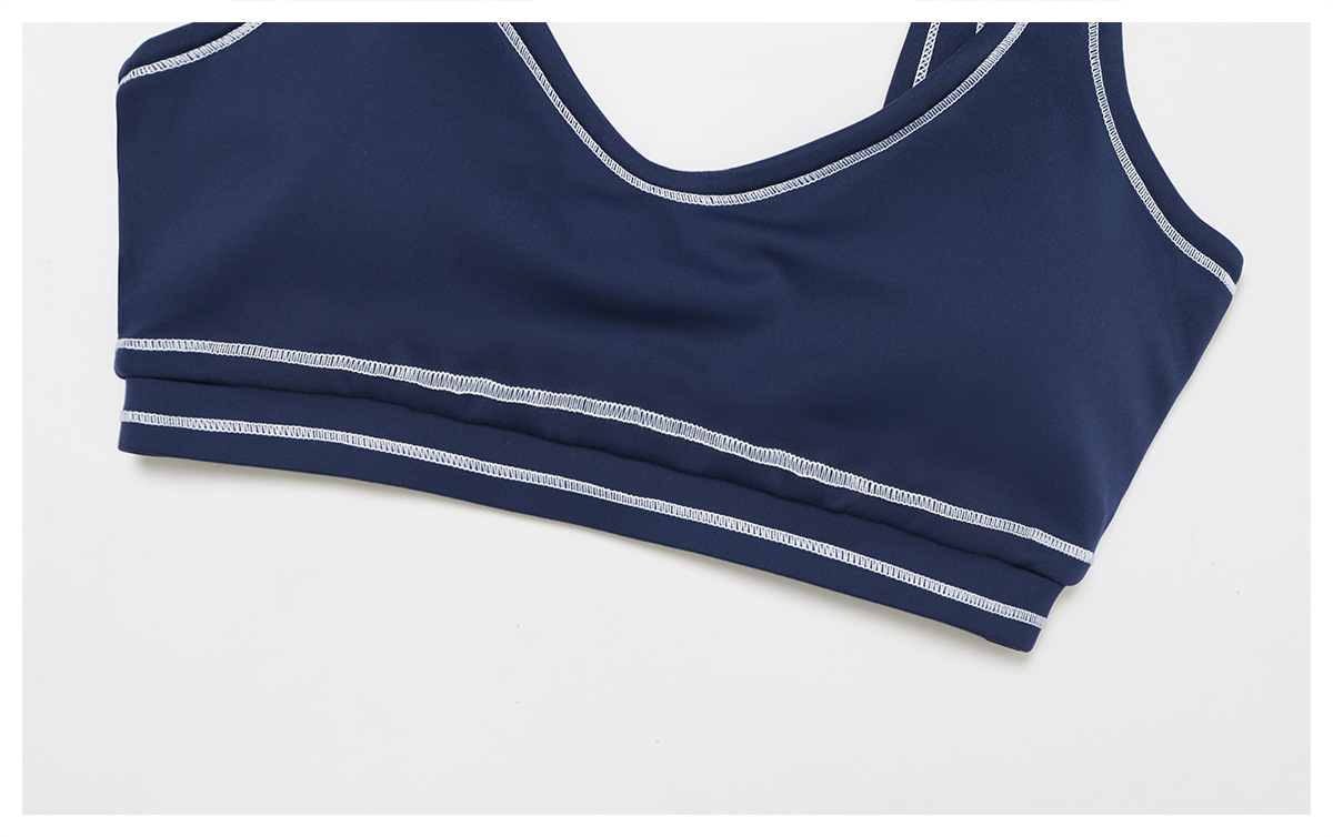 Pantalones cortos de cintura alta que levantan glúteos, conjunto de yoga para gimnasio, conjuntos de sujetador deportivo elástico, conjuntos de entrenamiento para mujeres FGBTZ7028