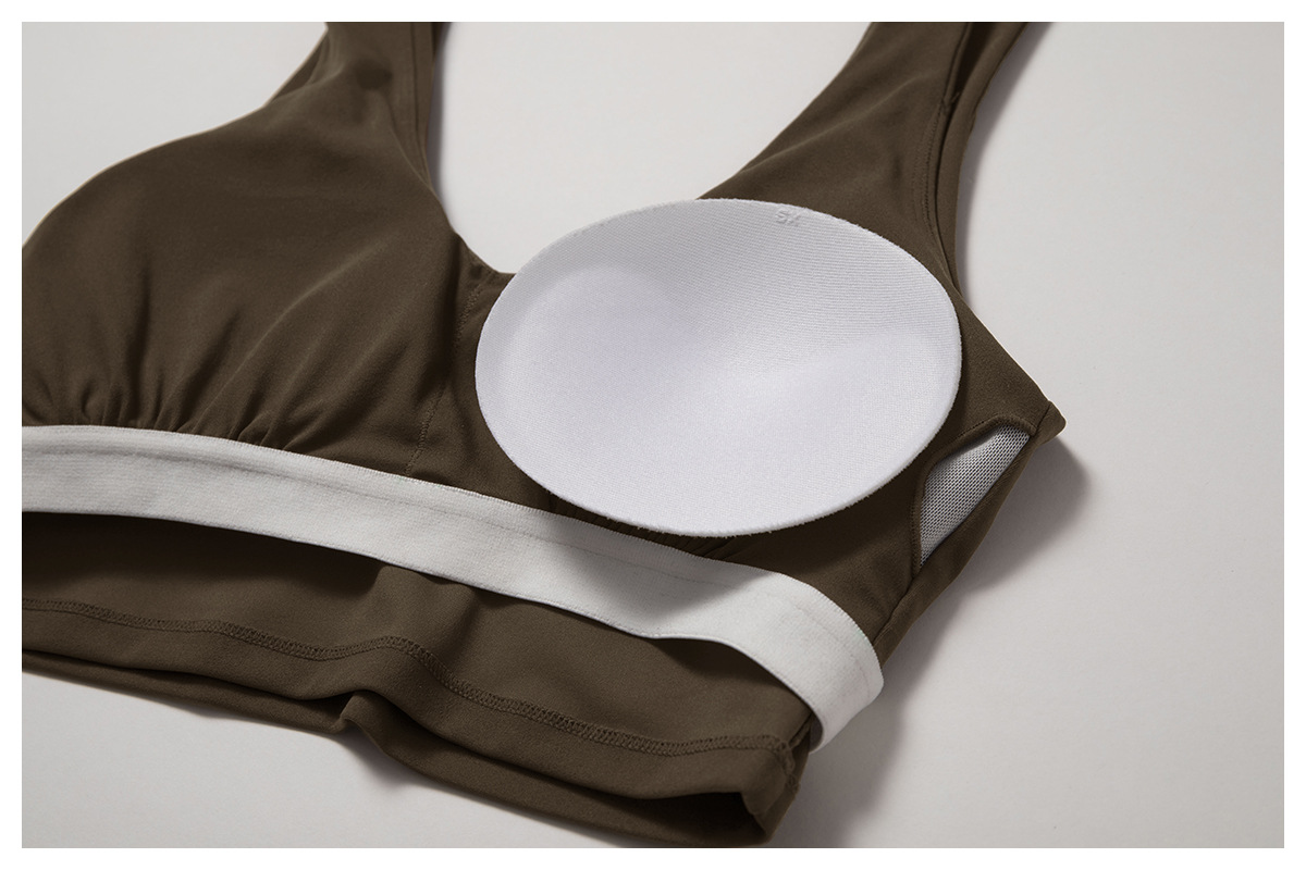 Conjunto de yoga deportivo suave de cuatro piezas para mujer, ropa deportiva para gimnasio y fitness, FGBTZ8232