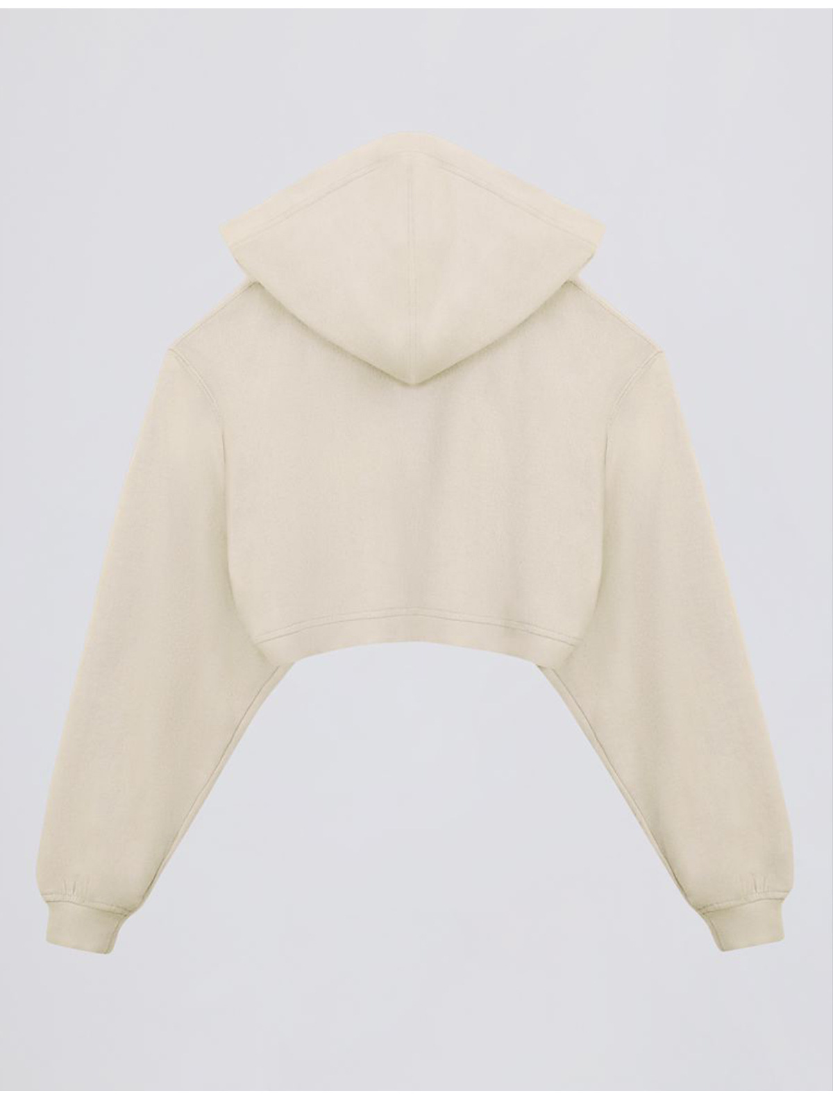 Sudadera corta con capucha para mujer, chaqueta deportiva de manga larga, FGB6011-1