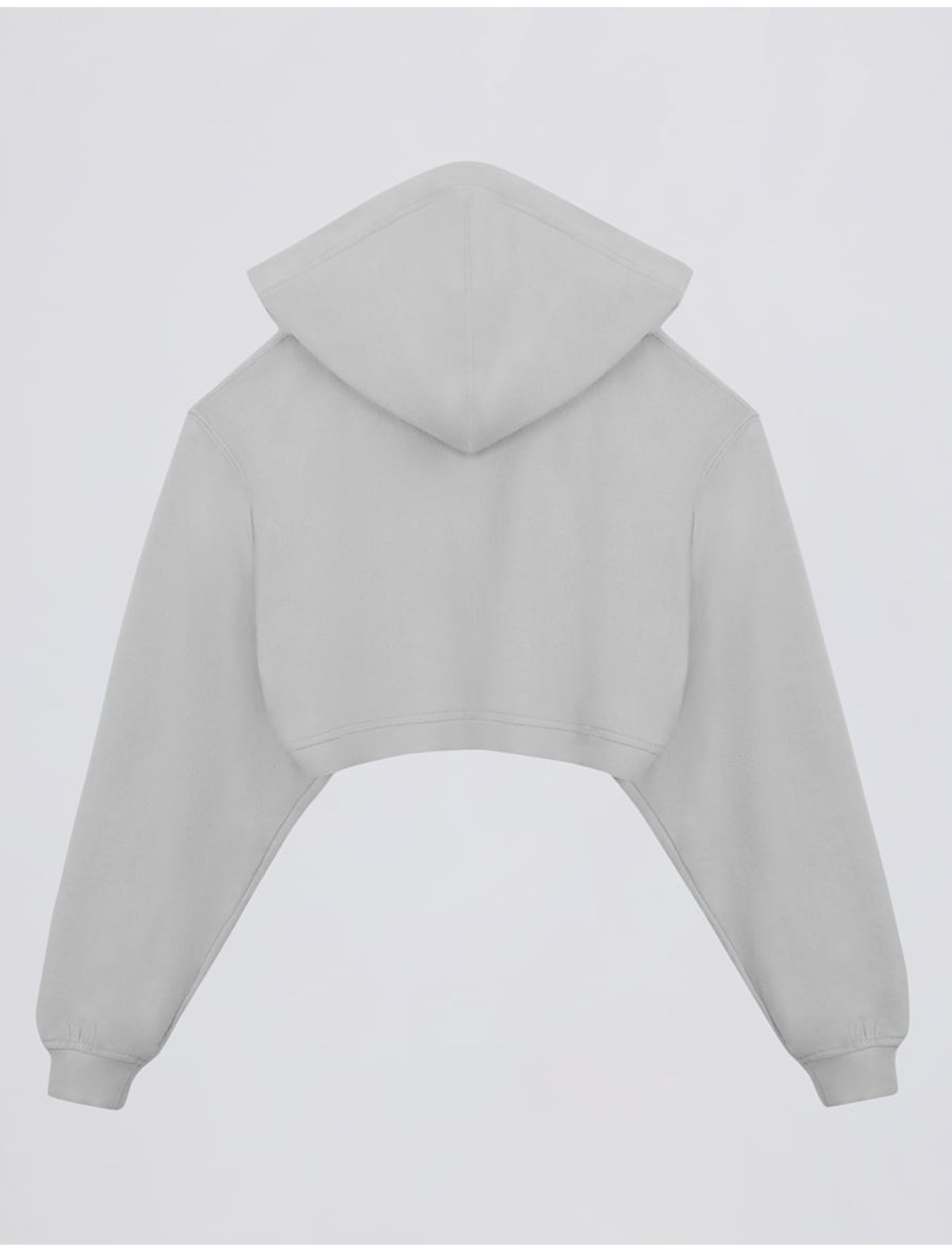 Sudadera corta con capucha para mujer, chaqueta deportiva de manga larga, FGB6011-1