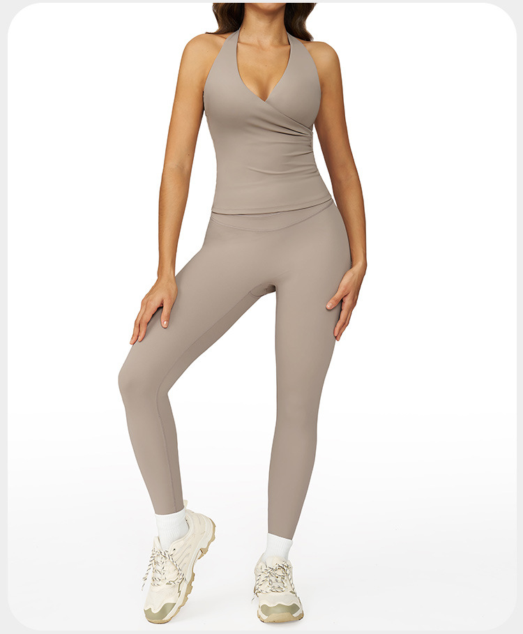 Conjuntos de yoga deportivos y fitness de secado rápido, duraderos, FGBTZ3109