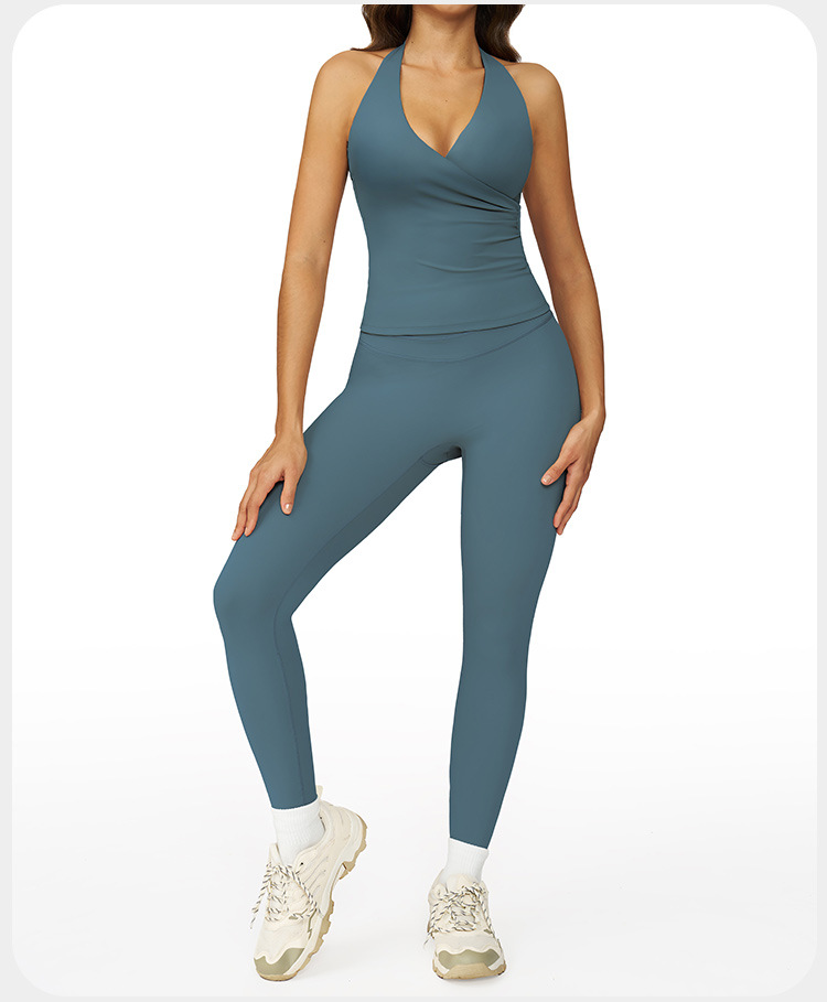 Conjuntos de yoga deportivos y fitness de secado rápido, duraderos, FGBTZ3109