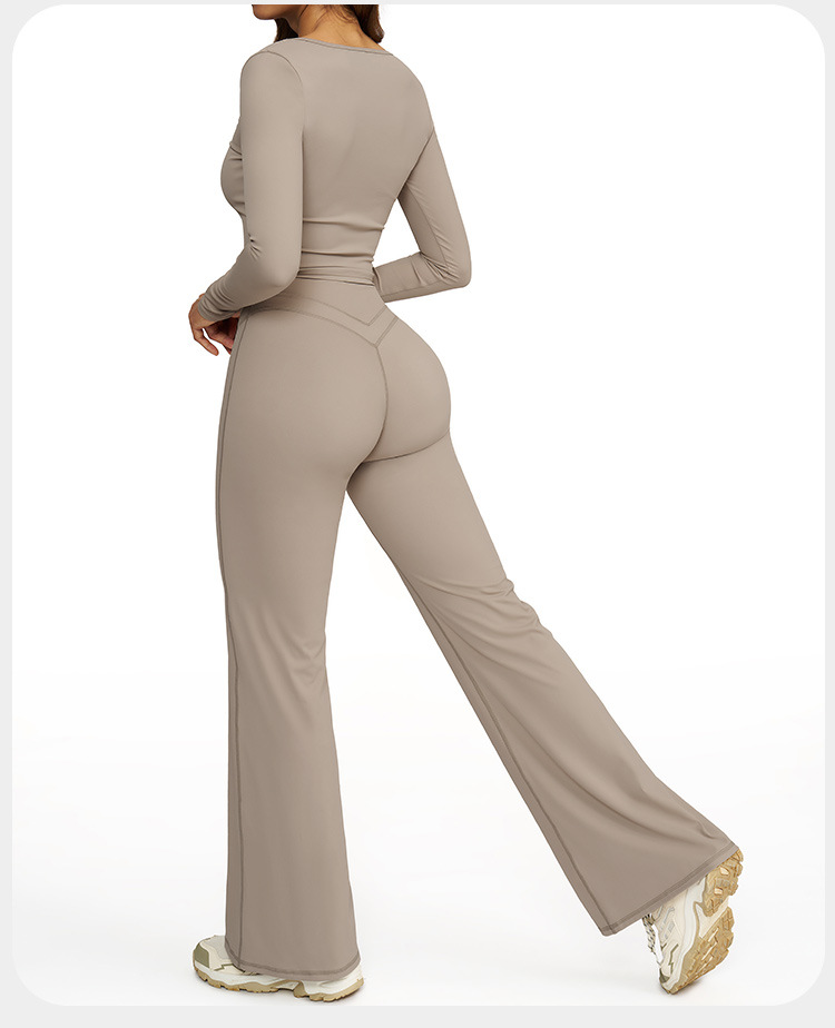 Conjuntos de ropa deportiva atlética para mujer, ropa elástica de entrenamiento, yoga, FGBTZ3109