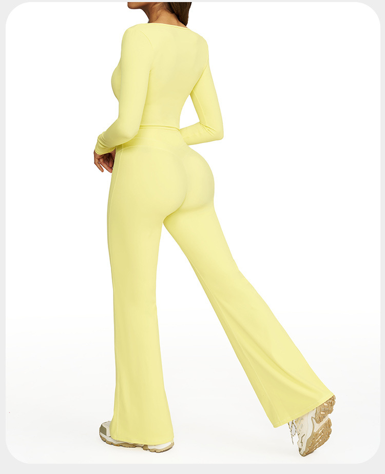 Conjuntos de ropa deportiva atlética para mujer, ropa elástica de entrenamiento, yoga, FGBTZ3109