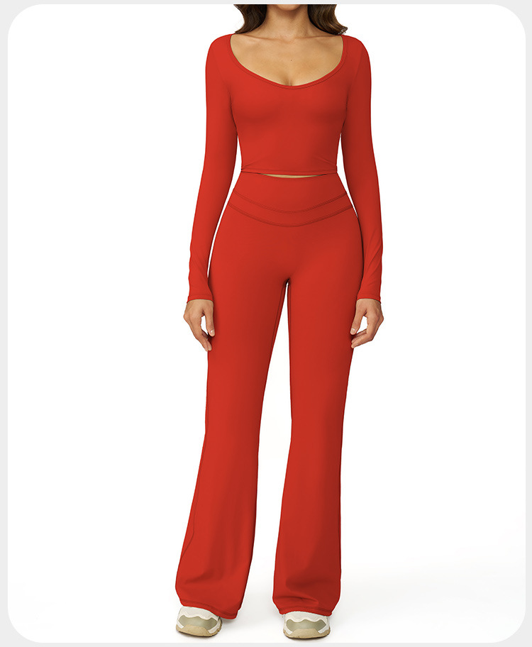 Conjuntos de ropa deportiva atlética para mujer, ropa elástica de entrenamiento, yoga, FGBTZ3109