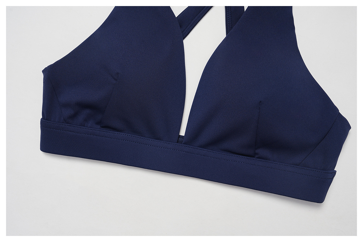 Conjunto de 2 piezas con logotipo personalizado para mujer, pantalones cortos de yoga y sujetador deportivo a juego, ropa deportiva para gimnasio, entrenamiento físico, FGBTZ2044