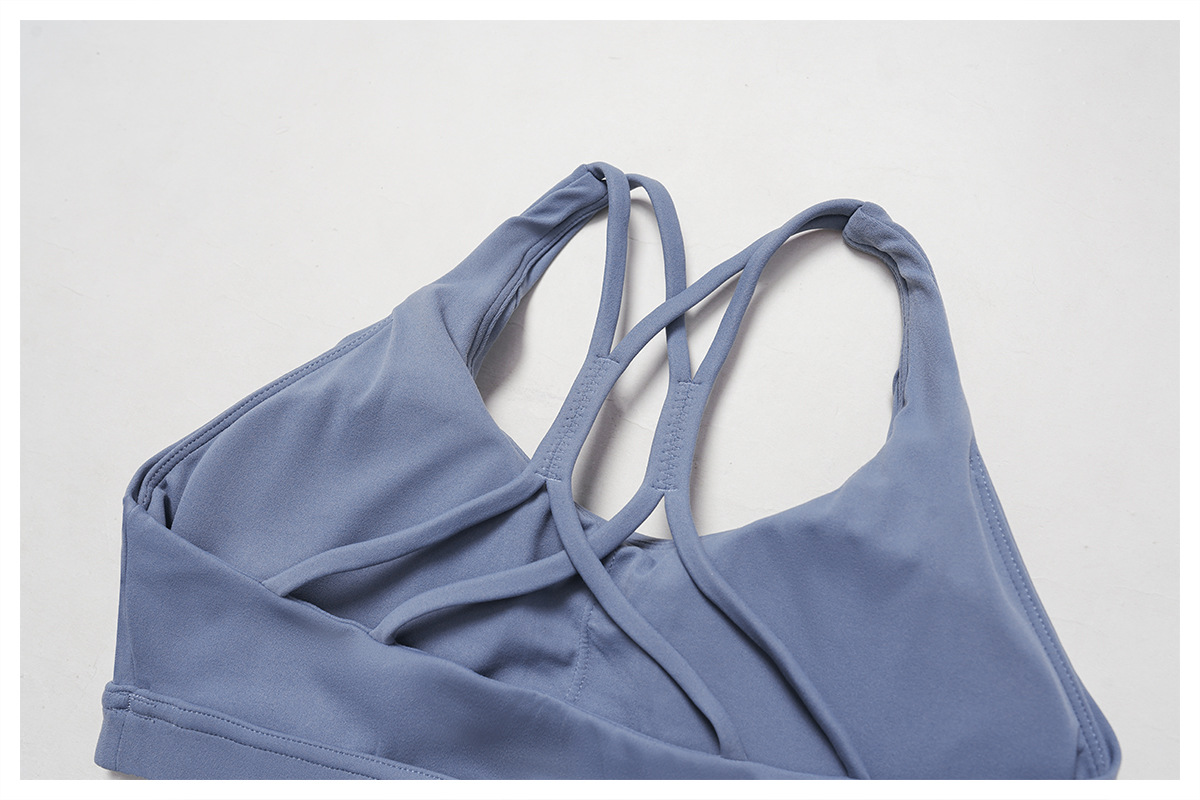 Conjunto de yoga de invierno para mujer, ropa de entrenamiento para gimnasio, sujetador deportivo, pantalones deportivos, leggings de entrenamiento FGBTZ7011