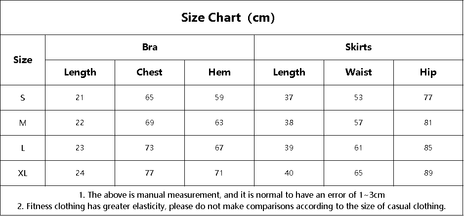 Conjuntos de yoga con falda corta y sujetador para mujer, conjuntos de gimnasio, ropa deportiva para correr, FGBYW576 KW445