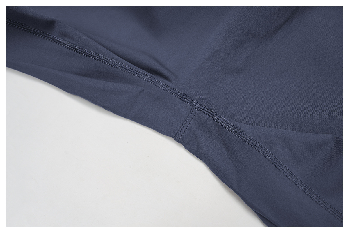 Mono deportivo de yoga de manga larga para mujer, estilo cross-border, de punto, con cremallera FGBELT2509