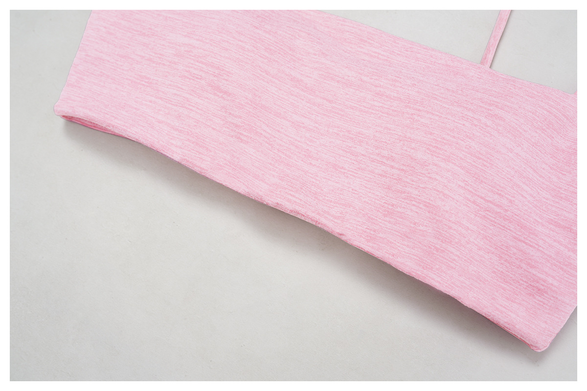 Conjunto deportivo de yoga suave y activo de dos piezas para mujer FGBTZ4510