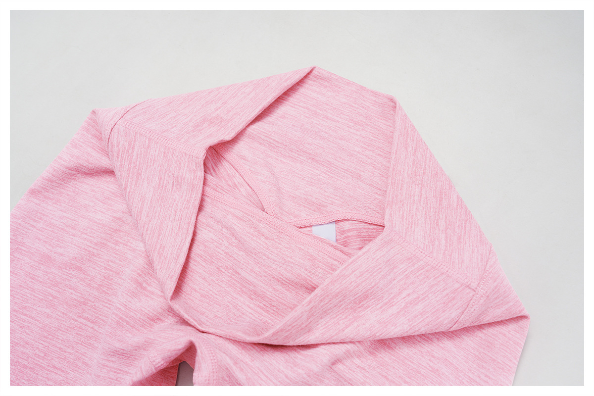 Conjunto deportivo de yoga suave y activo de dos piezas para mujer FGBTZ4510