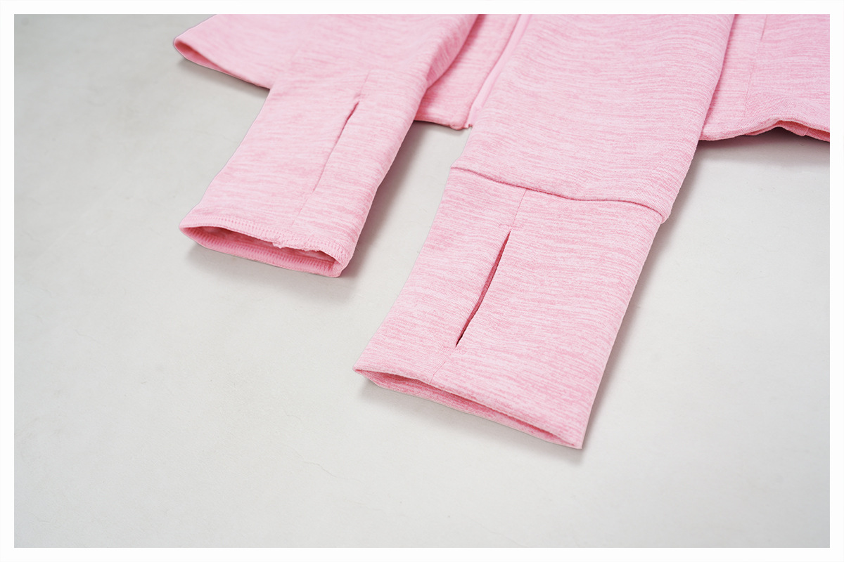 Chaqueta deportiva ajustada para mujer, ideal para fitness, running, yoga, yoga y fitness. Manga larga, cierre completo, transpirable y de secado rápido. Modelo FGBTZ4510.