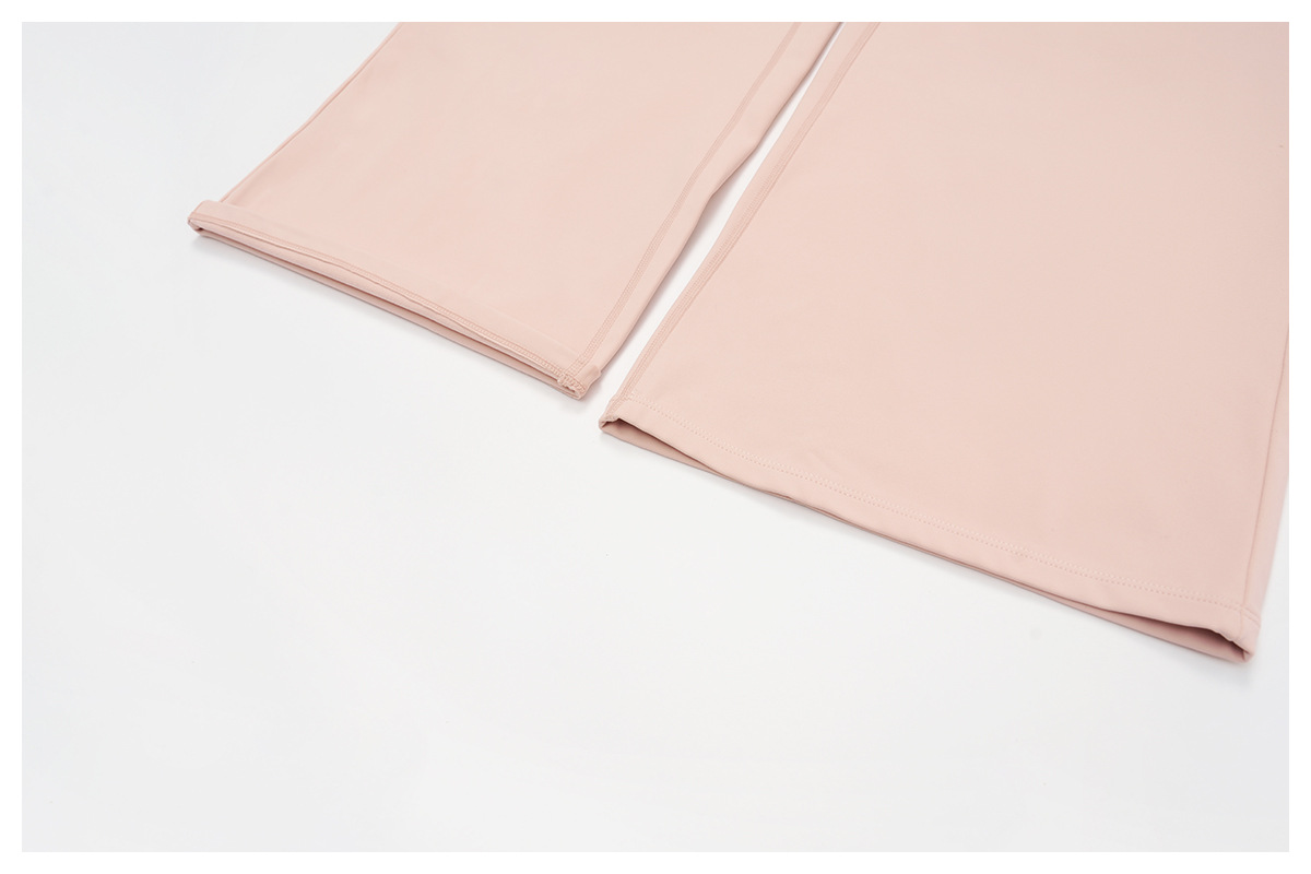 Conjunto de chaqueta y pantalón de yoga para mujer, de manga larga, suave y de alta calidad, ideal para gimnasio, entrenamiento y fitness FGBTZ5502