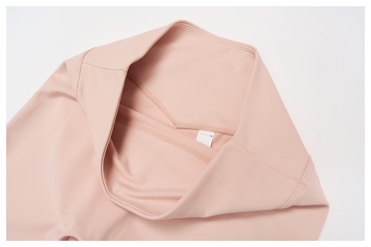 Nuevo conjunto de yoga, ropa deportiva para gimnasio y entrenamiento, top de manga larga y leggings para mujer FGBTZ5502