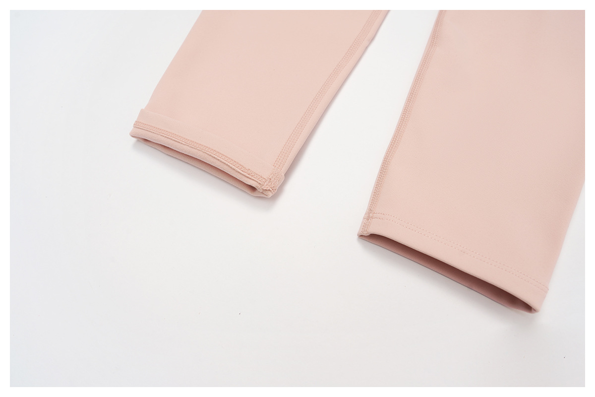 Nuevo conjunto de yoga, ropa deportiva para gimnasio y entrenamiento, top de manga larga y leggings para mujer FGBTZ5502