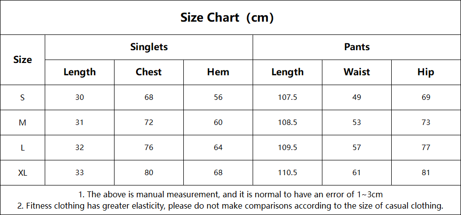 Conjunto deportivo de pantalones y leggings de yoga para mujer FGBTZ9308