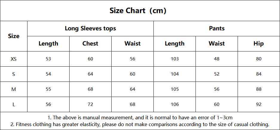 Conjunto deportivo de manga larga para mujer, ideal para gimnasio y fitness. Top deportivo de cintura alta para entrenamiento y yoga. FGB16601 91229