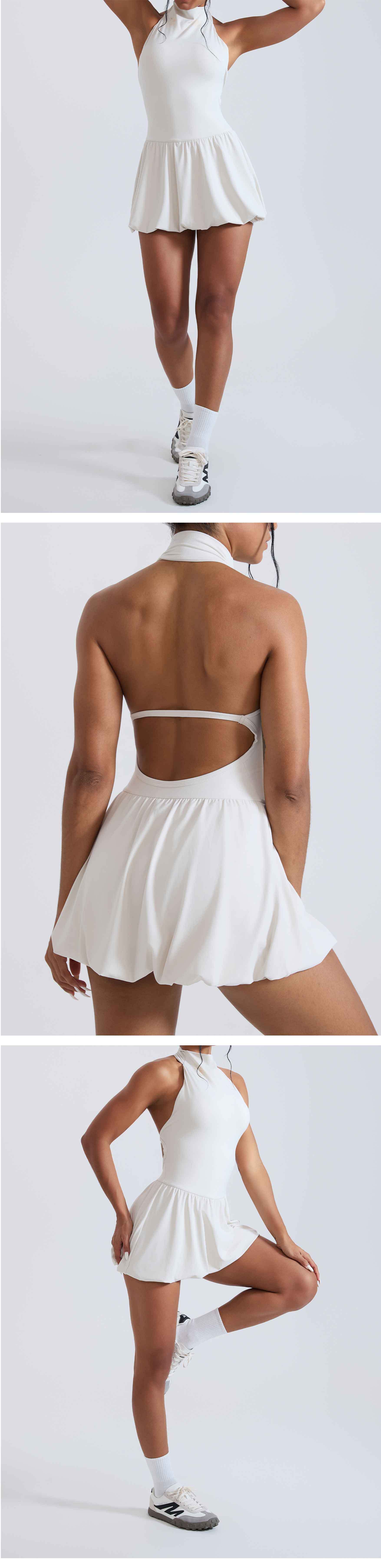 Falda deportiva de cintura alta para mujer, estilo skirt, con shorts, ideal para deportes al aire libre y yoga (FGBYLT5767)