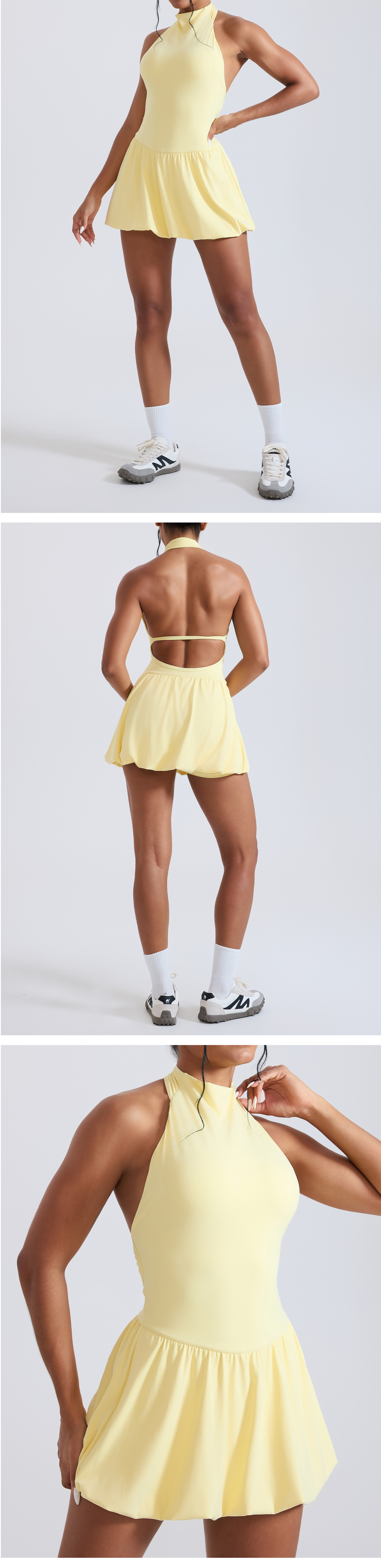 Falda deportiva de cintura alta para mujer, estilo skirt, con shorts, ideal para deportes al aire libre y yoga (FGBYLT5767)