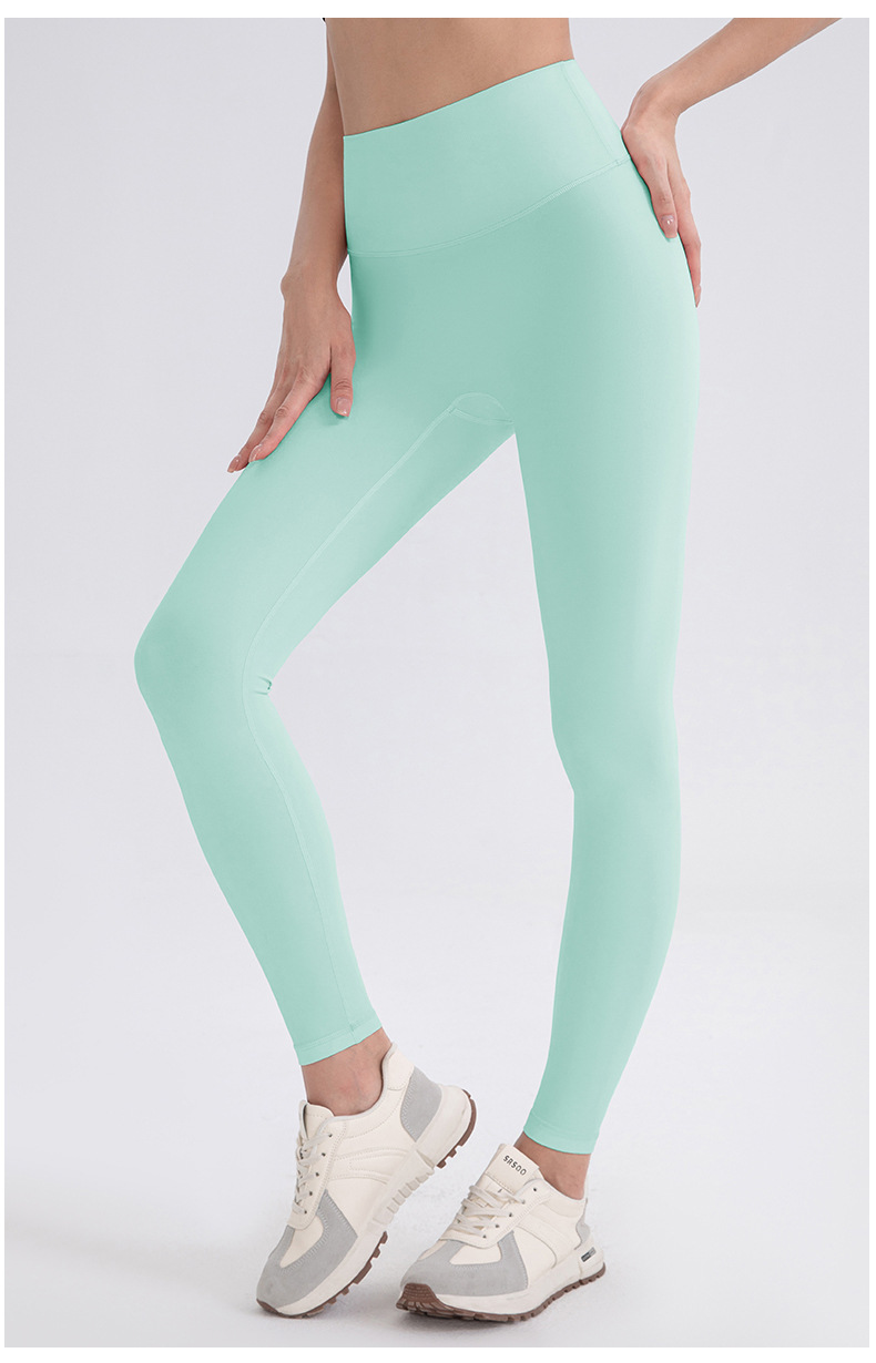 Leggings de yoga de alta calidad para mujer, cintura alta, realce de cadera, secado rápido, transpirables, deportivos, FGB52318